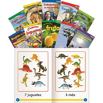 Shell Education Grade K TIME Kids Spanish Reader Set Printed Book (25855)