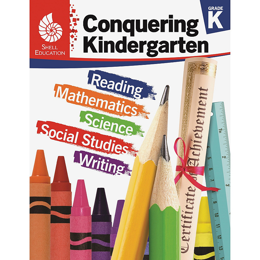 Shell Education Conquering Kindergarten Printed Book (51619)