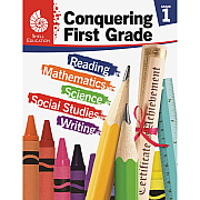 Shell Education Conquering First Grade Printed Book (51620)