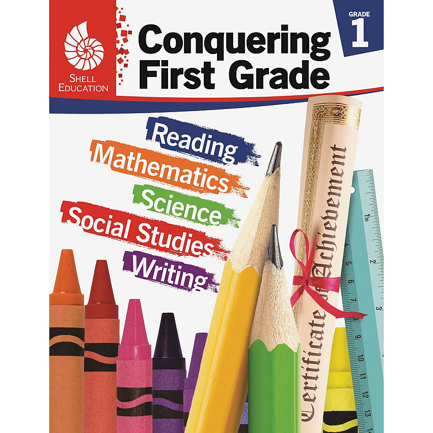 Shell Education Conquering First Grade Printed Book (51620)