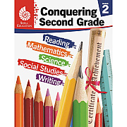 Shell Education Conquering Second Grade Printed Book (51621)