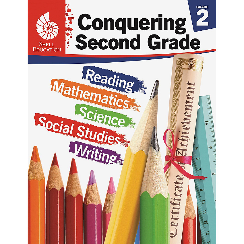 Shell Education Conquering Second Grade Printed Book (51621)