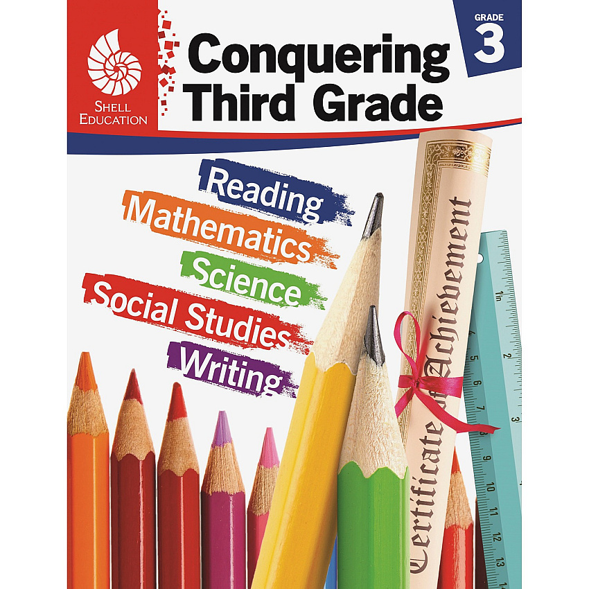Shell Education Conquering Third Grade Printed Book (51622)