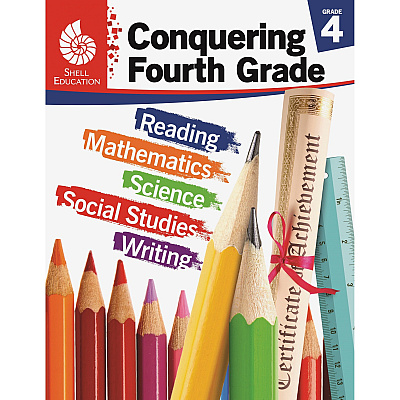 Shell Education Conquering Fourth Grade Printed Book (51623)