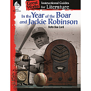 Shell Education Year of Boar & Jackie Robinson Guide Printed Book by Bette Bao Lord (51719)