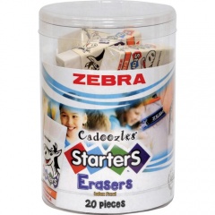 Zebra Cadoozles Starters Block Erasers (82118)