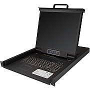 StarTech 8 Port Rackmount Kvm Console W/19in Lcd (RKCONS1908K)