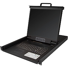 StarTech 8 Port Rackmount Kvm Console W/19in Lcd (RKCONS1908K)