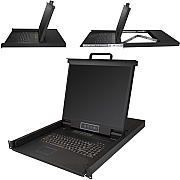 StarTech 16 Port Rackmount Kvm Console W/19in Lcd (RKCONS1916K)