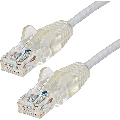 StarTech Cable - Gray Slim Cat6 Patch Cord 1 Ft (N6PAT1GRS)