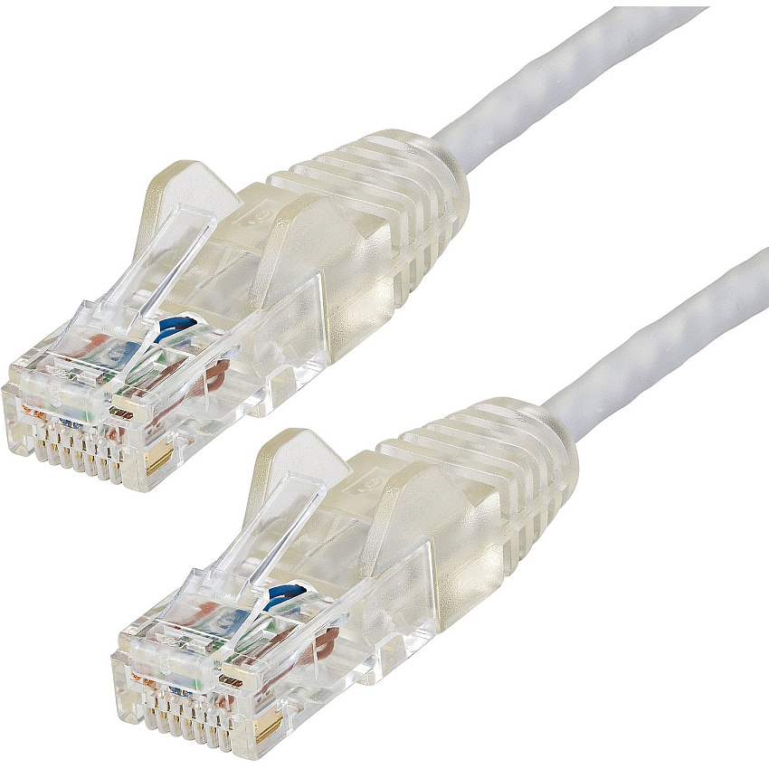 StarTech Cable - Gray Slim Cat6 Patch Cord 1 Ft (N6PAT1GRS)