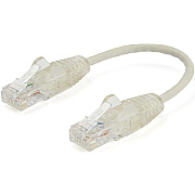 StarTech Cable - Gray Slim Cat6 Patch Cord 6 In (N6PAT6INGRS)