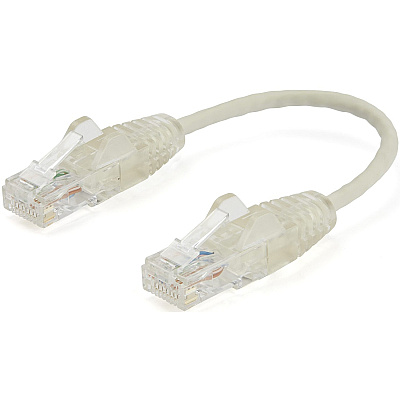 StarTech Cable - Gray Slim Cat6 Patch Cord 6 In (N6PAT6INGRS)