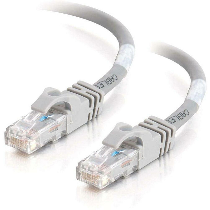 C2G 7ft Cat6 Snagless Xover Utp Cbl-gry (27822)