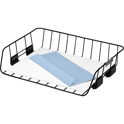 Fellowes Wire Side-Load Stacking Letter Tray (FEL62112)