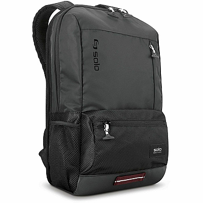 Solo Draft Carrying Case (Backpack) for 15.6" Notebook - Black (USLVAR7014)