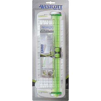 Westcott Carbo Titanium Bonded Narrow Trimmer, 12" (ACM16682)