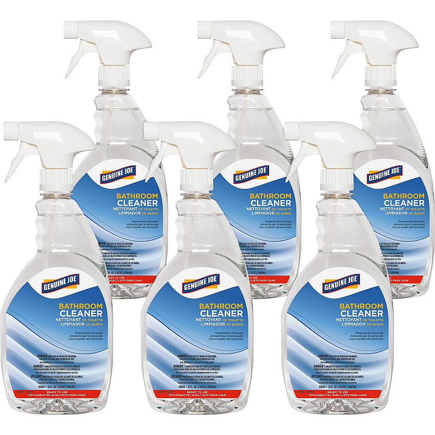 Genuine Joe Peroxide-Powered Bathroom Cleaner (GJO99668CT)