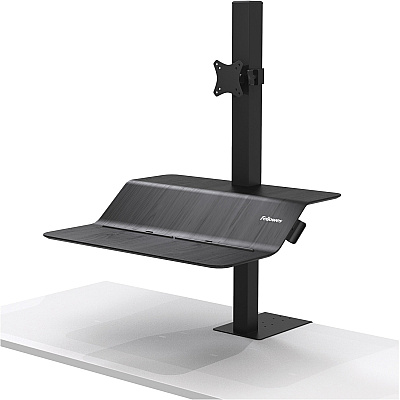 Fellowes Lotus VE Sit-Stand Workstation - Single (FEL8080101)