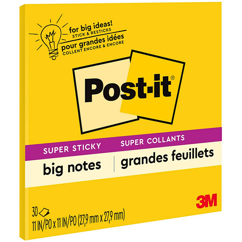 Post-it Super Sticky Big Notes (MMMBN11)