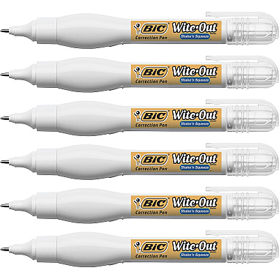 Wite-Out Shake n' Squeeze Correction Pens (BICWOSQPP11BX)