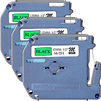 Brother P-touch Nonlaminated M Series Tape Cartridge (BRTM731BD)