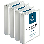 Business Source Round Ring View Binder (BSN09955BD)