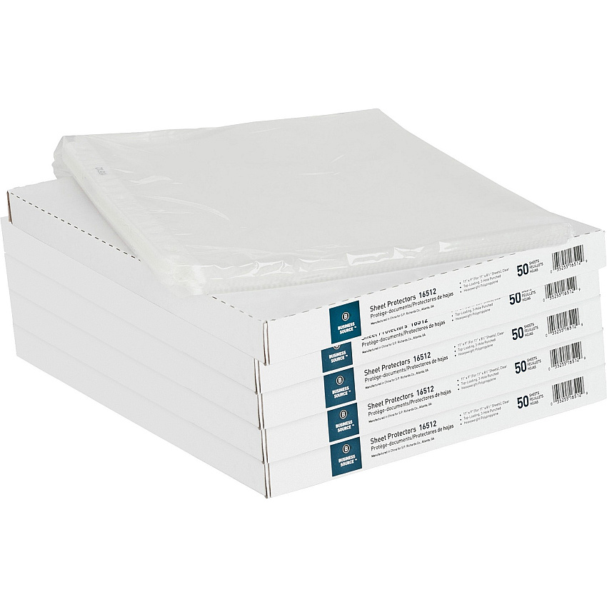 Business Source Sheet Protectors (BSN16512BD)