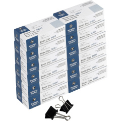 Business Source Fold-back Binder Clips (36551CT)