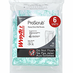 Wypall PowerClean ProScrub Heavy Duty Wet Towels (KCC91367CT)