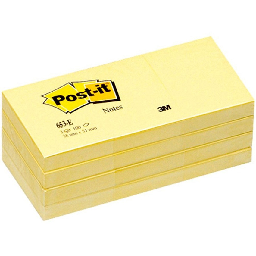 Post-it Notes Original Notepads (MMM653YWBD)