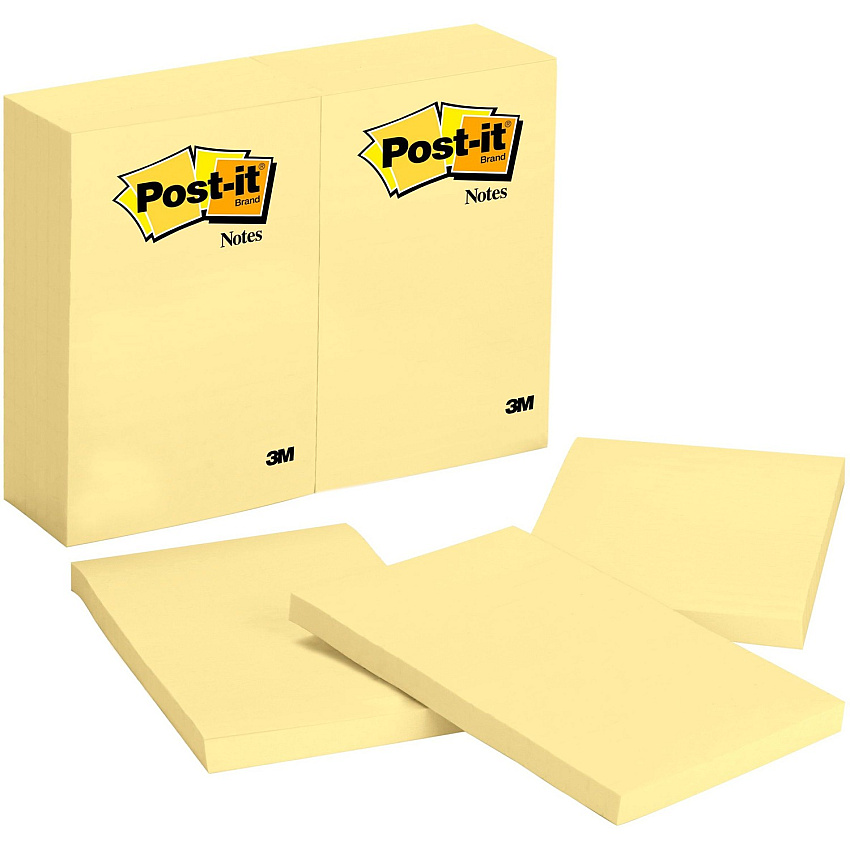 Post-it Notes Original Notepads (MMM659YWBD)