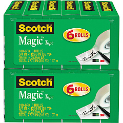 Scotch 3/4"W Magic Tape (MMM8106PKBD)