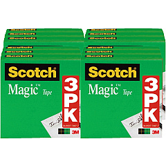 Scotch 1/2"W Magic Tape (MMM810H3BD)