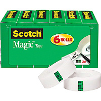 Scotch 3/4"W Magic Tape (MMM810K6BD)