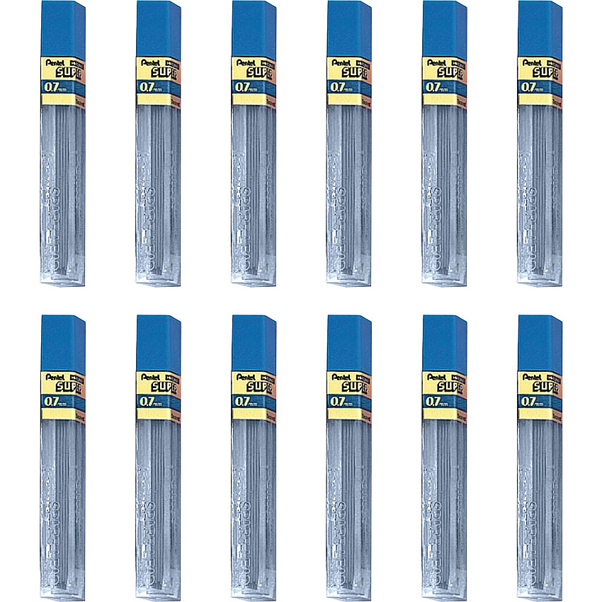 Pentel Super Hi-Polymer Leads (PEN502HBX)