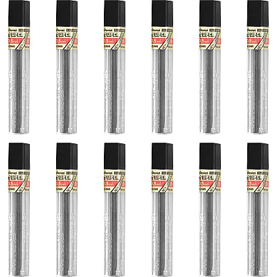 Pentel Super Hi-Polymer Leads (PENC5052HBX)