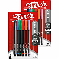 Sharpie Fine Point Pens - 6-Packs (SAN1976527BD)