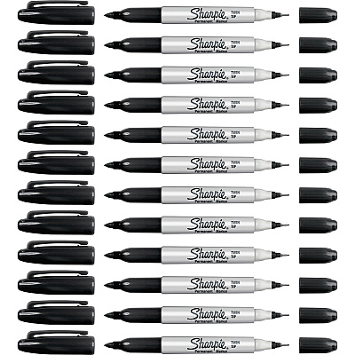 Sharpie Twin Tip Permanent Markers (SAN32201BX)