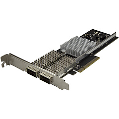 StarTech 2 Port 40g Qsfp+ Network Card Intel Pcie (PEX40GQSFDPI)