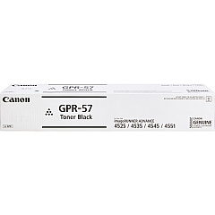 Canon GPR-57 Original Laser Toner Cartridge - Black - 1 Each (CNM0473C003)