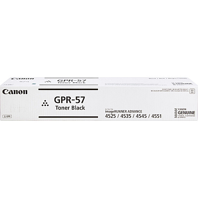 Canon GPR-57 Original Laser Toner Cartridge - Black - 1 Each (CNM0473C003)