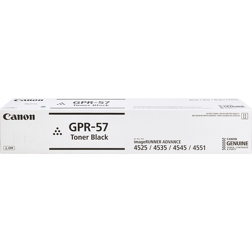 Canon GPR-57 Original Laser Toner Cartridge - Black - 1 Each (CNM0473C003)