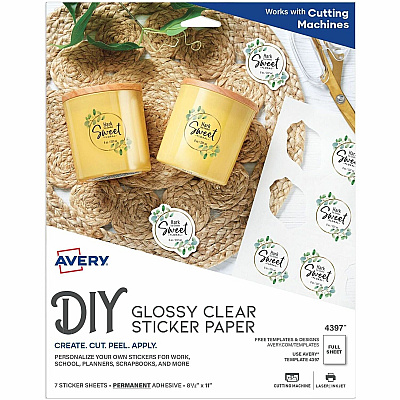 Avery Permanent Sticker Paper (04397)