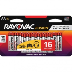 Rayovac Fusion Advanced Alkaline AA Batteries (81516LTFUSK)