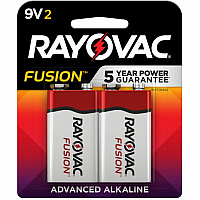 Rayovac 9-Volt Fusion Advanced Alkaline Batteries (RAYA16042TFUSK)