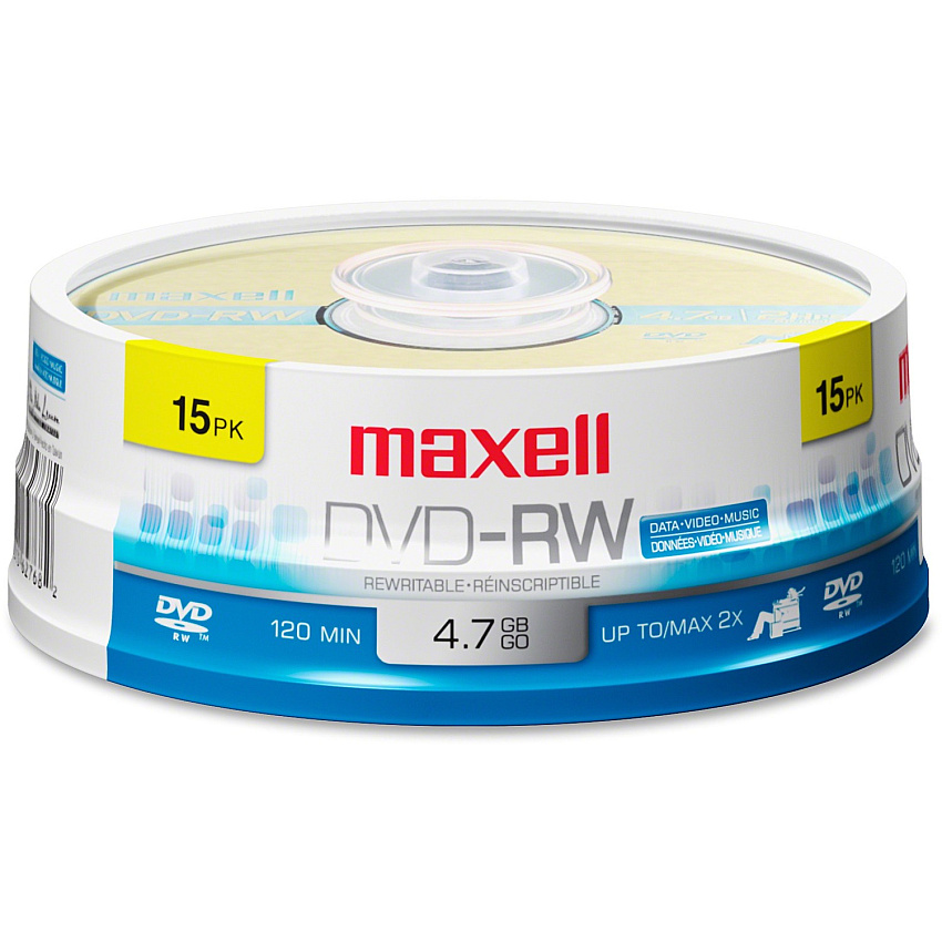 Maxell 2x DVD-RW Media (MAX635117)
