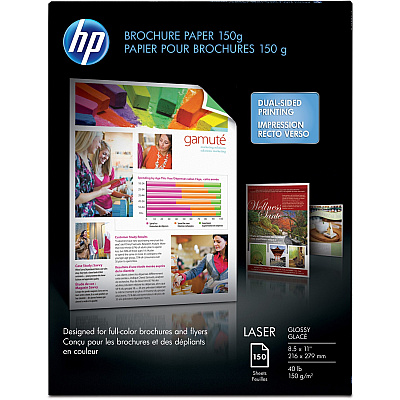 HP Glossy Brochure Paper - White (HEWQ6611A)