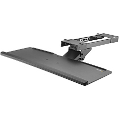 StarTech Star Tech.com Under Desk Keyboard Tray - Keyboard Drawer - Computer Keyboard Stand - Keyboard Shelf 26.4in W - Adjustable Keyboard Tray - Keyboard (KBTRAYADJ)