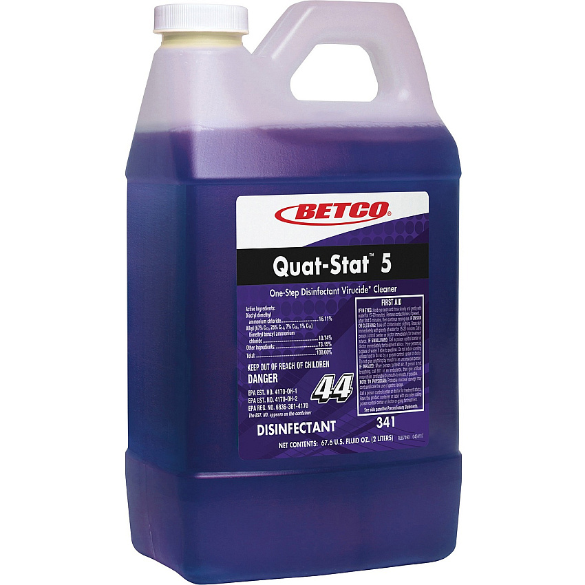 Betco Quat-Stat 5 Disinfectant - FASTDRAW 44 (BET3414700)